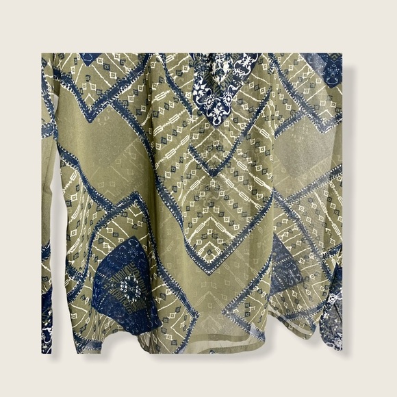Lucky Brand Peasant Top - Picture 3 of 9